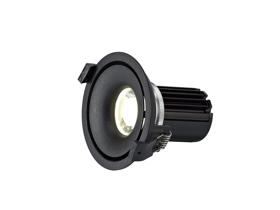 DM201068  Bolor 10 Tridonic Powered 10W 4000K 810lm 36° CRI>90 LED Engine Black/Black Fixed Recessed Spotlight, IP20